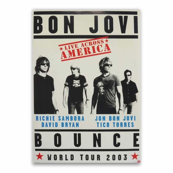 Bon Jovi Tour 2003 Posters - A1
