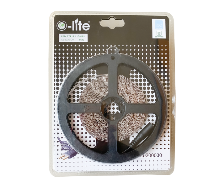 O-lite 5m Yellow LED Strip Light IP20 - 8mm