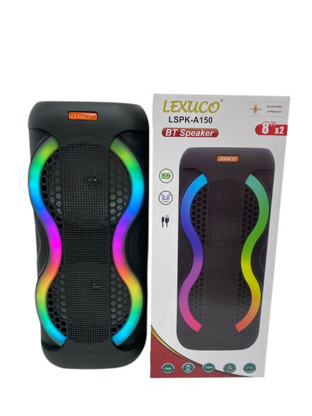LEXUCO LSPK-A150 Bluetooth Speaker (8" x2)