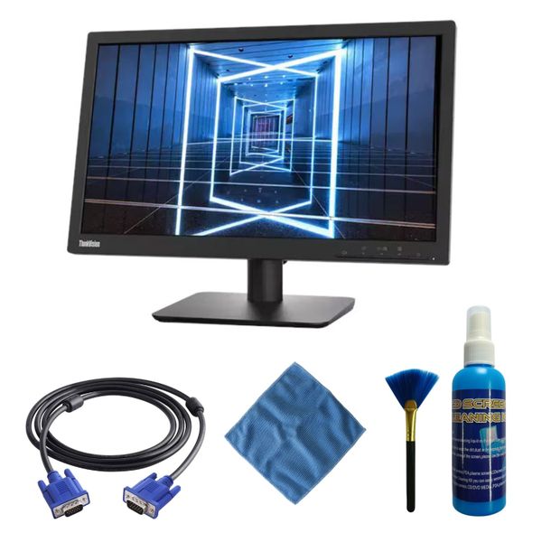 Lenovo ThinkVision E20-30 HD+ 19.5" 2ms 60Hz Anti-Glare LCD Monitor Bundle