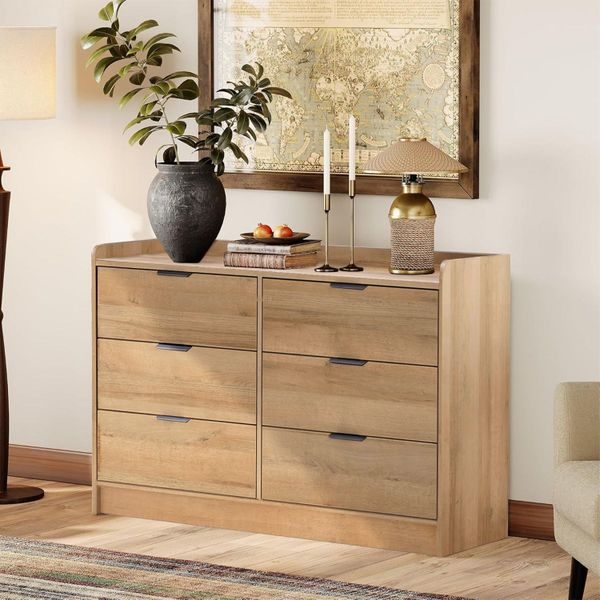 Chest of Drawers Storage Cabinet 6 Drawer Wardrobe Closet Dressing Table