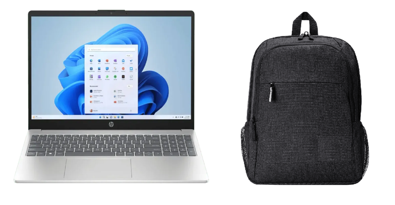 HP Notebook 15 13thGen Core i7 Laptop - 16GB RAM/1TB SSD + GG Prelude Bag