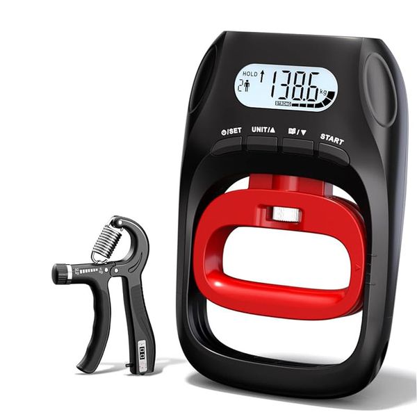 180kg Grip Strength Tester Trainer, Electronic Hand Dynamometer