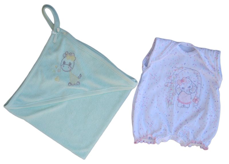 Baby Born Dolls Beach Romper and Towel Set