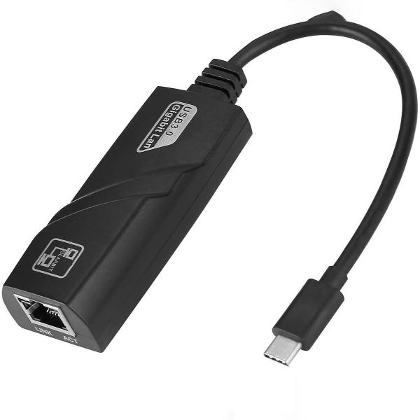 Type-C 3.1 To RJ45 Ethernet Lan Adapter 10/100/1000Mbps