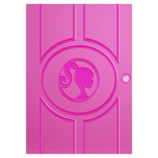 Pink Barbie Door - A1 Poster