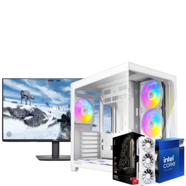 [Pre Built Bundle] Liquid Cooled RX 9070 XT Intel Core i9-14900K "IvoryCore