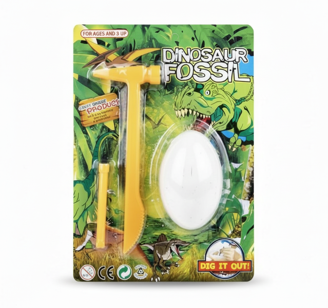 Edu Excavation Dinosaur Fossil Kit for Kids - Hands-On Paleontology Fun