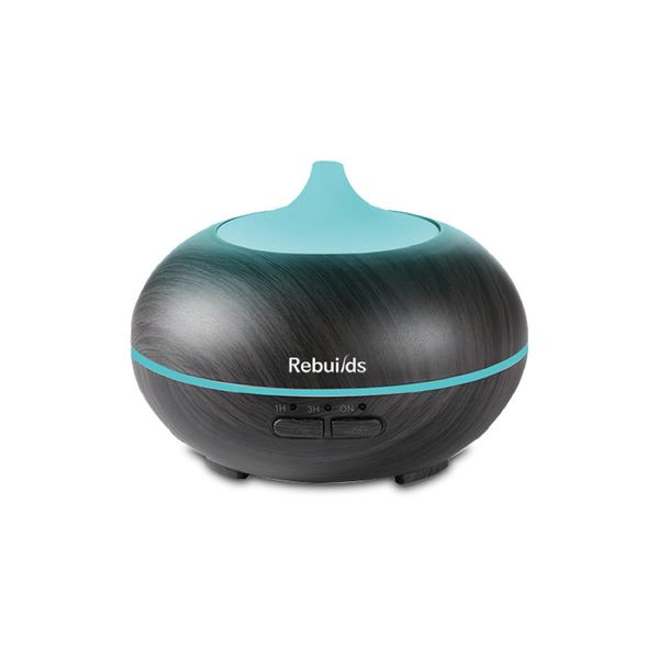 Ultrasonic Aromatherapy Air Diffuser &amp; Humidifier - Large (550ml) - Brown