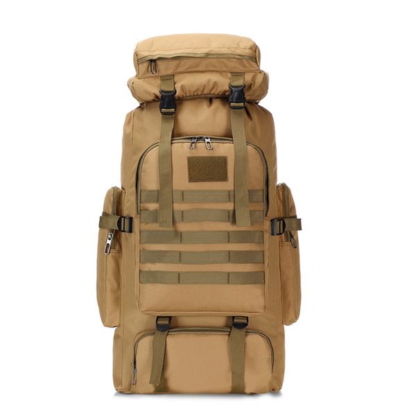 80L Large Survival Tactical Hunting Waterproof Hiking Backpack