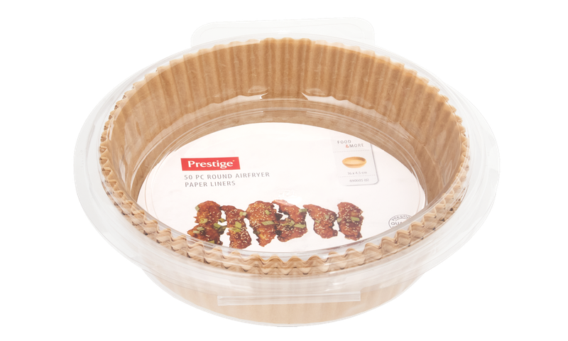 Prestige 50 Piece Round Air Fryer Paper Liners