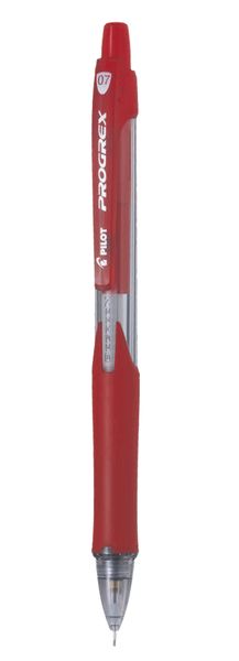 Pilot H-127 Progrex 0.7mm Clutch Pencil - Box of 12 - Red Barrel