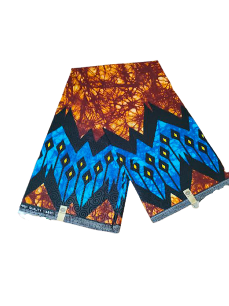 VOLCANO  Block Printed Fabric