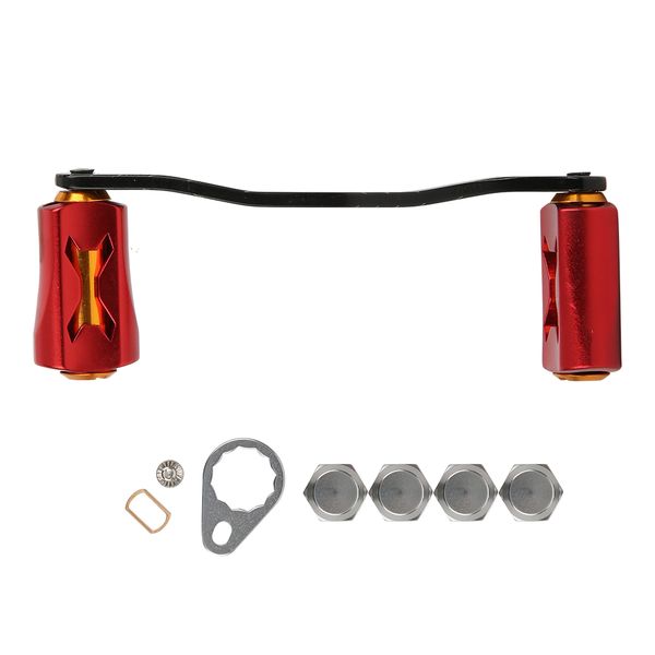 Red Gold Metal Fishing Reel Rocker Arm