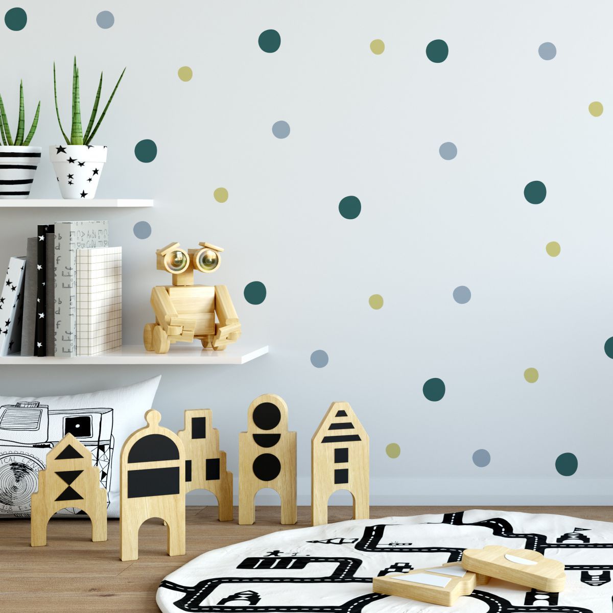 Odd Shaped Dots Wall Stickers Shop Today. Get it Tomorrow!