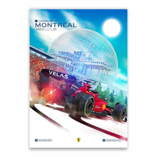 Montreal Grand Prix Poster - A1