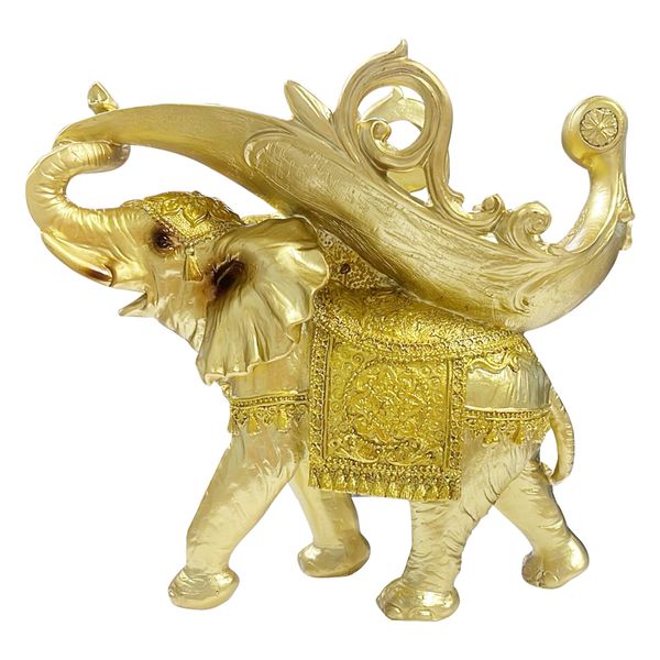Ceramic Home Decoration, Modern Art Sculpture Elephant Wine Rack