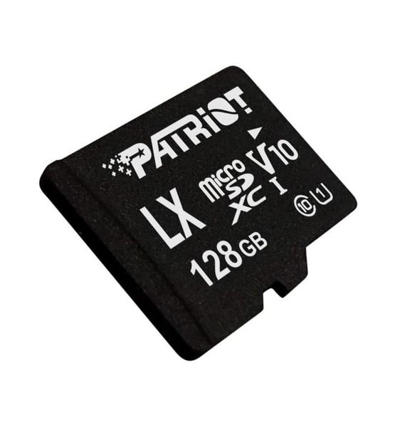 Patriot LX Series 128GB C10 MicroSD Card