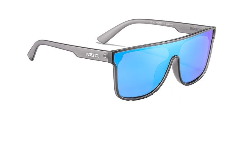 KDEAM 501 C7 Ice Blue Grey Polarized Sunglasses