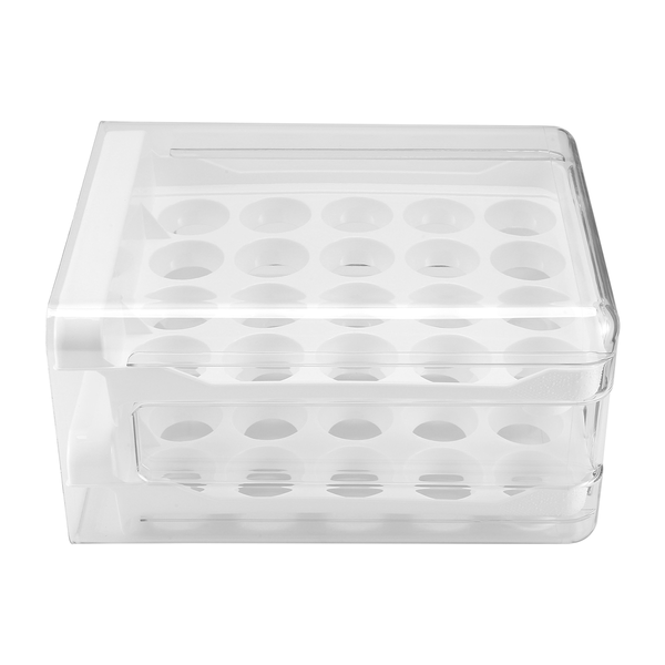 Egg Container For Refrigerator 40 Grid/2 Layer Egg Holder