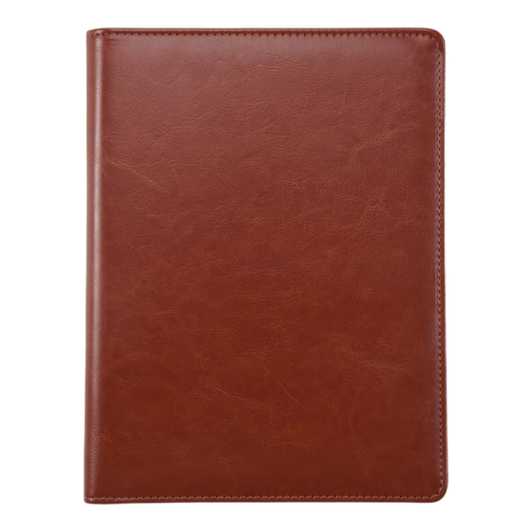 A5 Document Bag File Folder Clipboard Business Office Supplies(Brown)