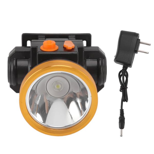 Led Headlamp Waterproof Rechargeable 3 Speed Adjustment Outdoor
