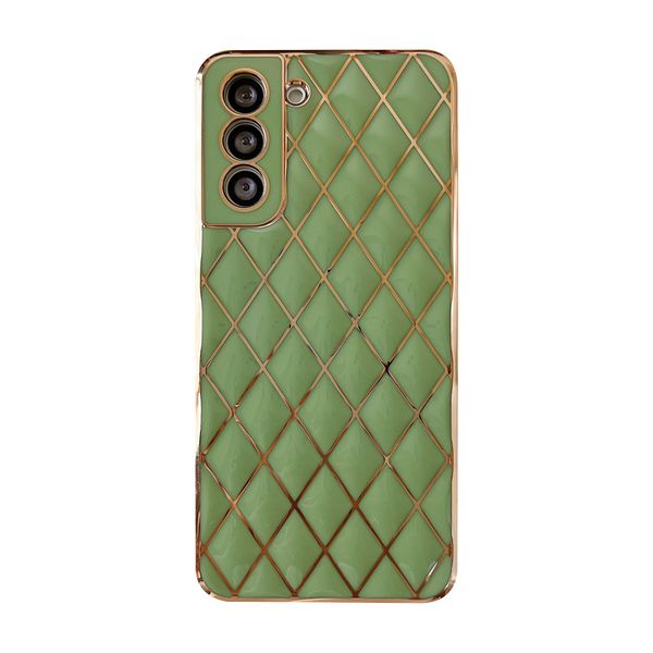 Elegant 3D Diamond Design Phone Cover for Samsung Galaxy S21 / S21 Plus