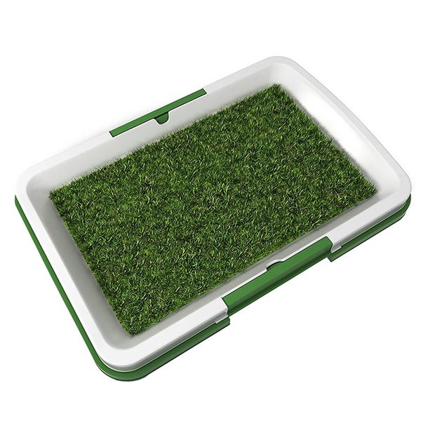 Pet Portable Three-layers Indoor Lawn Toilet