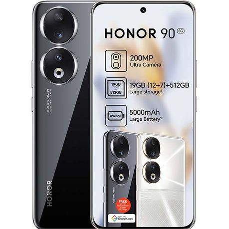 Honor 90 5G Dual Sim 512GB - Black, Shop Today. Get it Tomorrow!