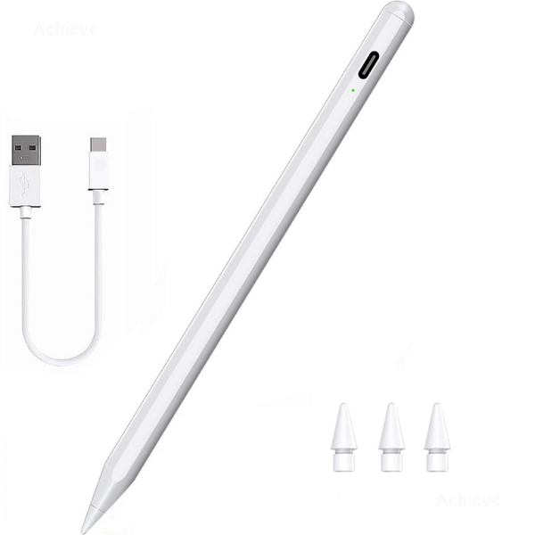 Stylus Pen Compatible With Apple iPad Free 1 Data Cable and 3 Nib