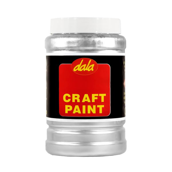 Dala Craft Paint Metallic White 1L