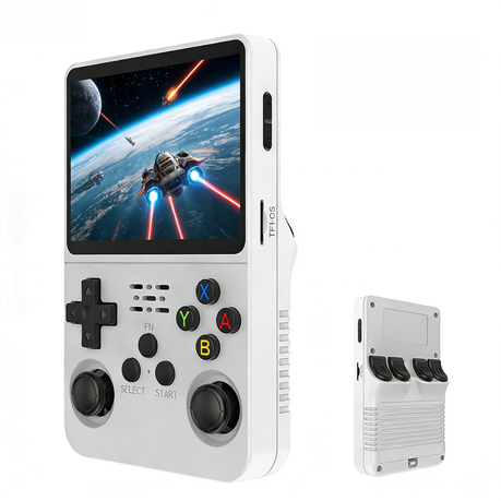 Retro GBA Arcade Handheld Game Console-128G White Image