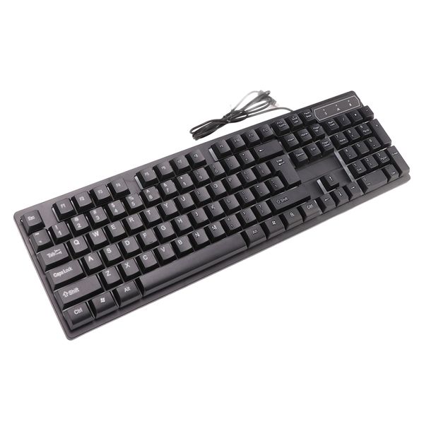 Gaming Keyboard Wired 104 Key Colorful Mechanical