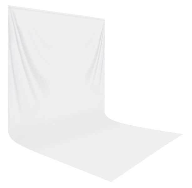 Photo Backdrop Curtains, White Backdrop for Photoshoot, 2x3m Backdrop