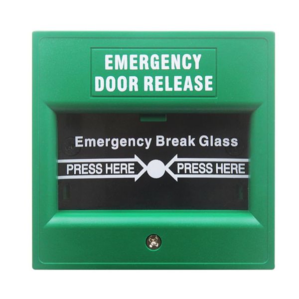 Emergency Door Release Glass Break Fire Alarm, Glass Exit Release Switch