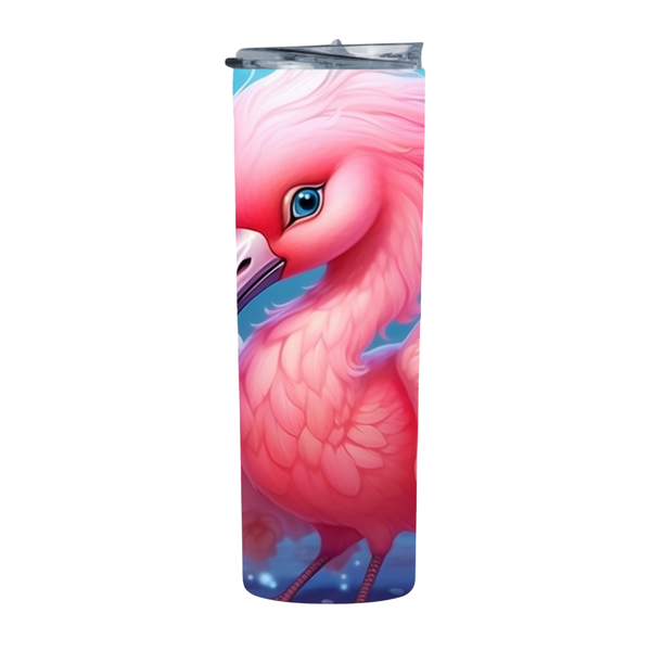 Majestic Flamingo 54 20 Oz Straight Skinny Tumbler 205