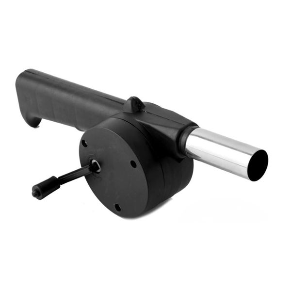 Hand-Crank Braai Fan Ventilator - Manual Blower for Coals and Wood Fires