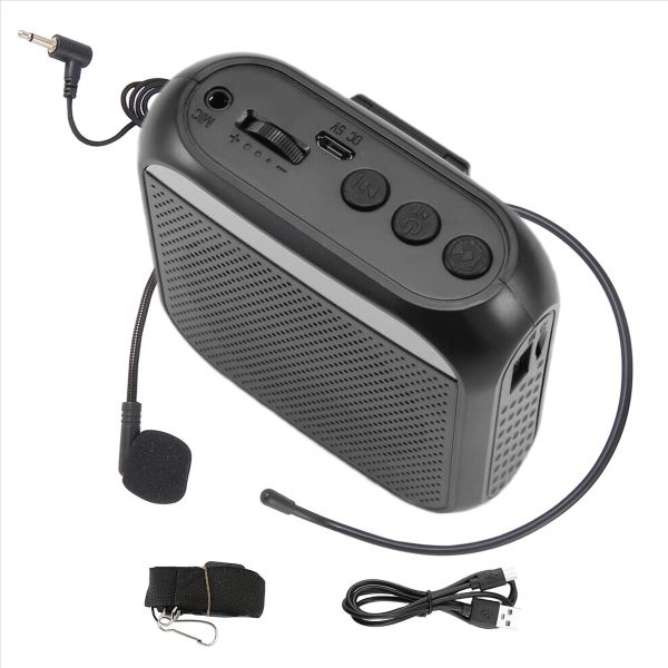 Voice Amplifier Microphone Headset For Teachers Training Classroom-B