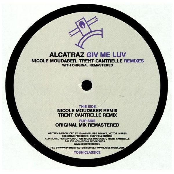 Alcatraz - Giv Me Luv (Nicole Moudaber, Trent Cantrelle Remixes) Vinyl