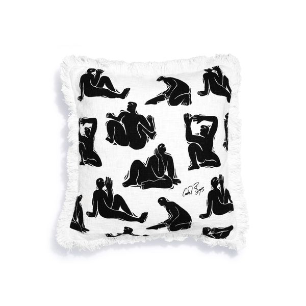 Carrol Boyes Cushion - Lazy Day Cream