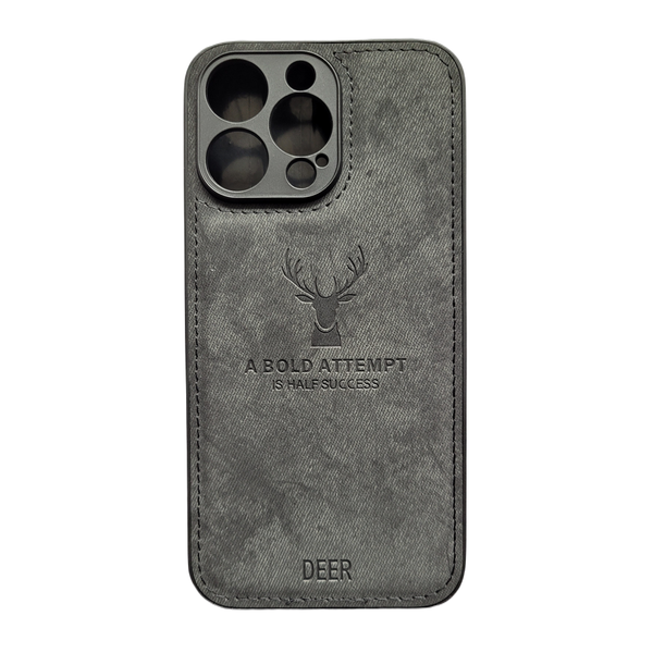 Cover - Luxury Waterproof Deer Cloth for iPhone 15 Pro Max