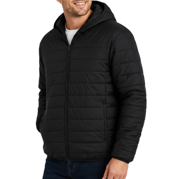 Men's Lightweight Hooded Puffer Jacket image
