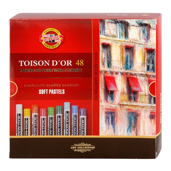 Koh-i-noor Artist Soft Pastel 48pc Set