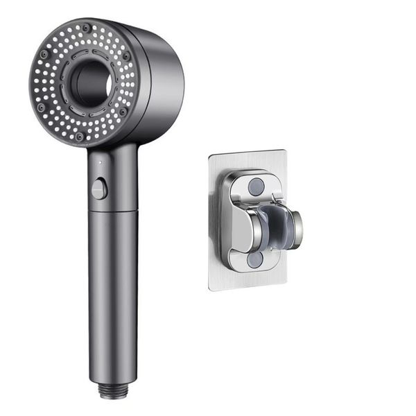 High-Pressure Showerhead with 5 Spray Modes and 1 Stand