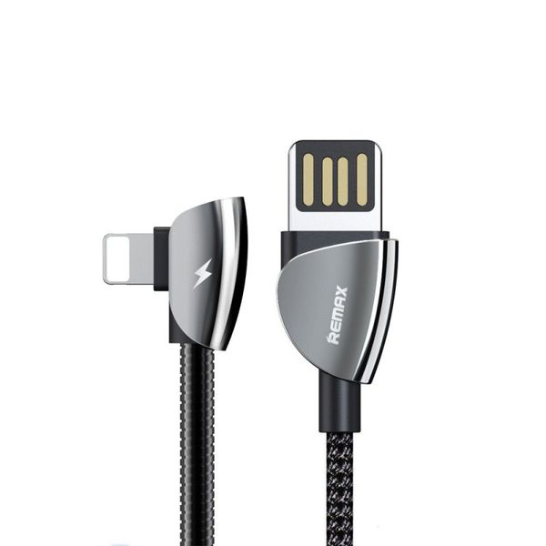 1.2M Quick Charging USB To iPh Lightning Data Cable - Black