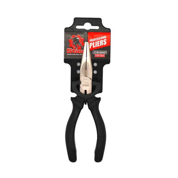 Stier Professional 160mm Long Nose Plier