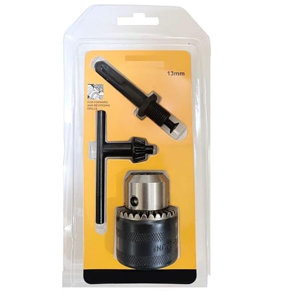 FI- Chuck Drill Set 3-Pieces, 13 MM Size