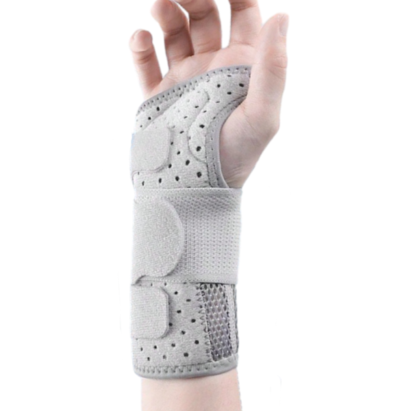 Breathable Wrist Brace Splint Adjustable Support Straps for Pain Relief