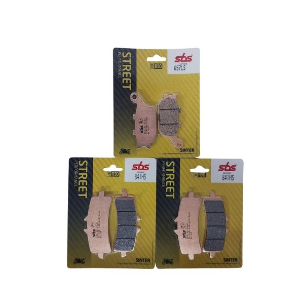 SBS Sintered Brake Pad Kit to fit Yamaha YZFR9 Motorcycle