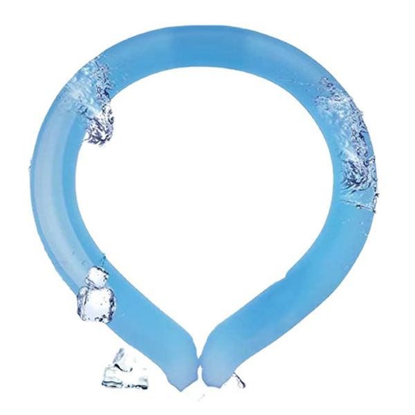 Wearable Cooling Neck Wraps for Summer Heat I Hands Free Cold Gel Ice Pack